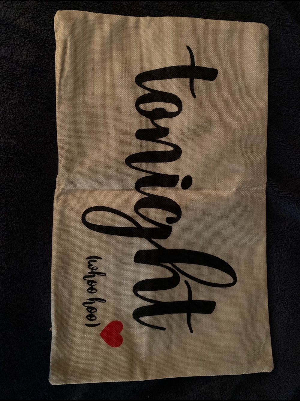 Playful decorative pillow cover